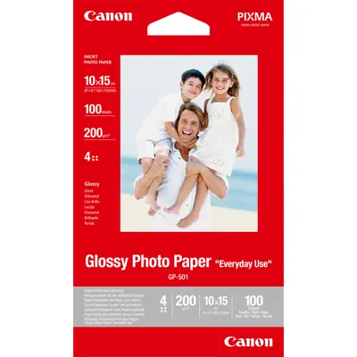 Canon GP-501S 200g 10x15cm 100db Fényes Fotópapír
