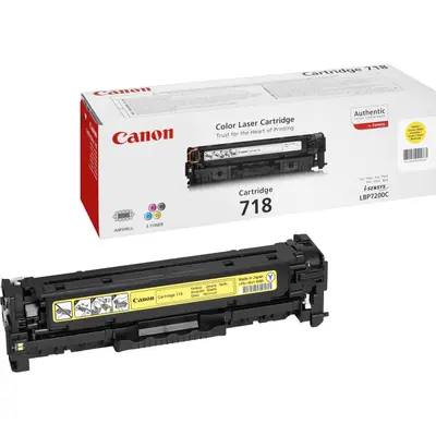 Canon CRG 718 Yellow toner