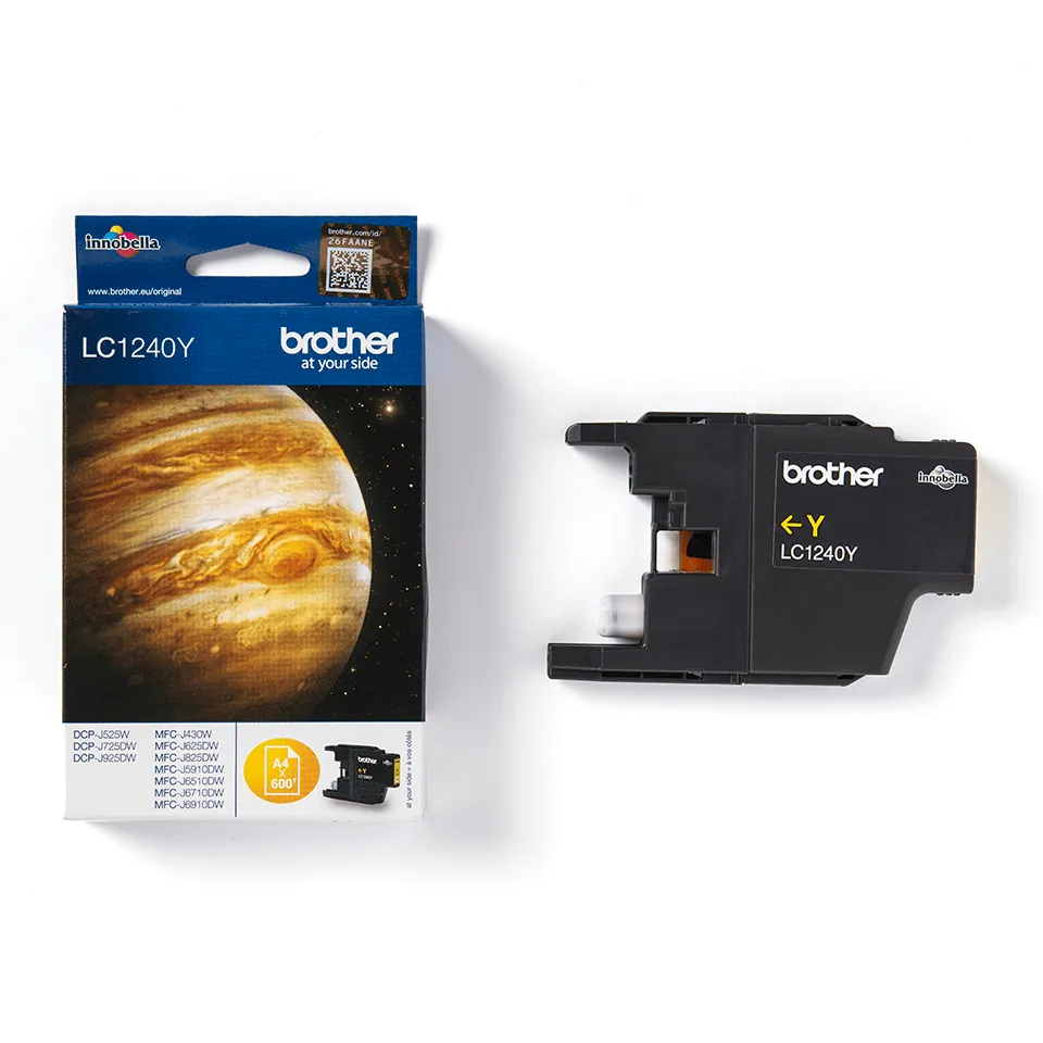 Brother LC1240Y Yellow tintapatron – 3. kép