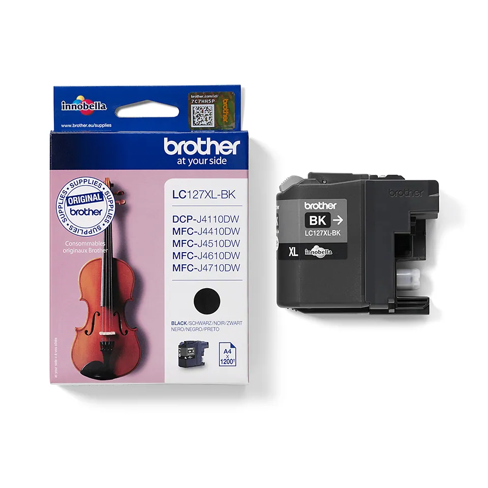 Brother LC-127XLBK Black tintapatron – 4. kép