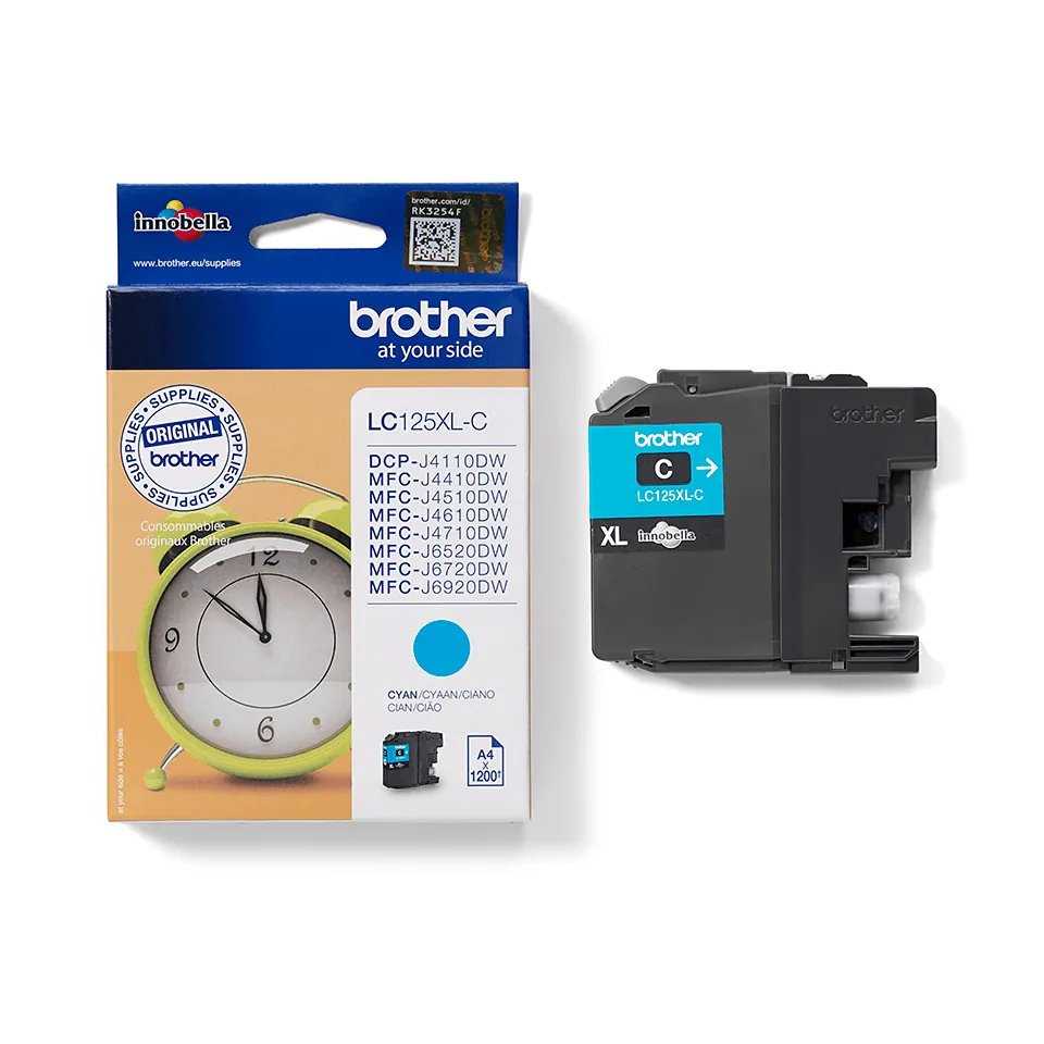 Brother LC-125XLC Cyan tintapatron – 3. kép