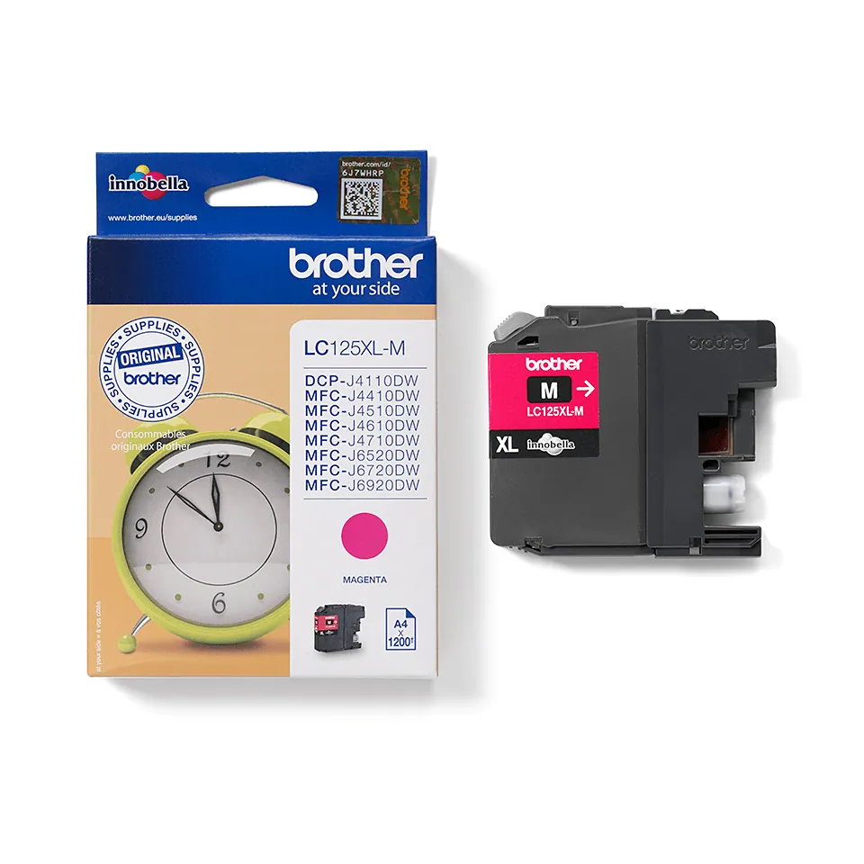 Brother LC-125XLM Magenta tintapatron – 4. kép