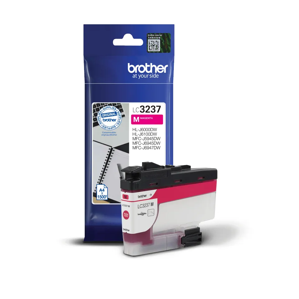 Brother LC3237M Magenta tintapatron – 2. kép