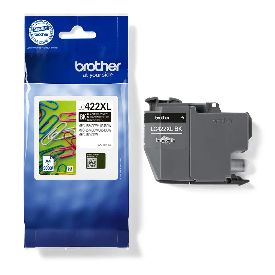 Brother LC-422XLBK Black tintapatron – 3. kép