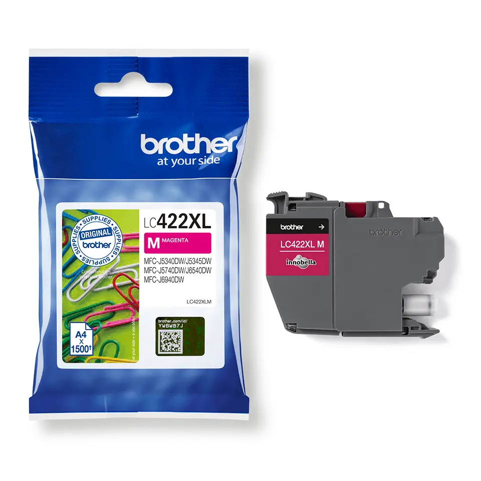 Brother LC-422XLM Magenta tintapatron – 3. kép
