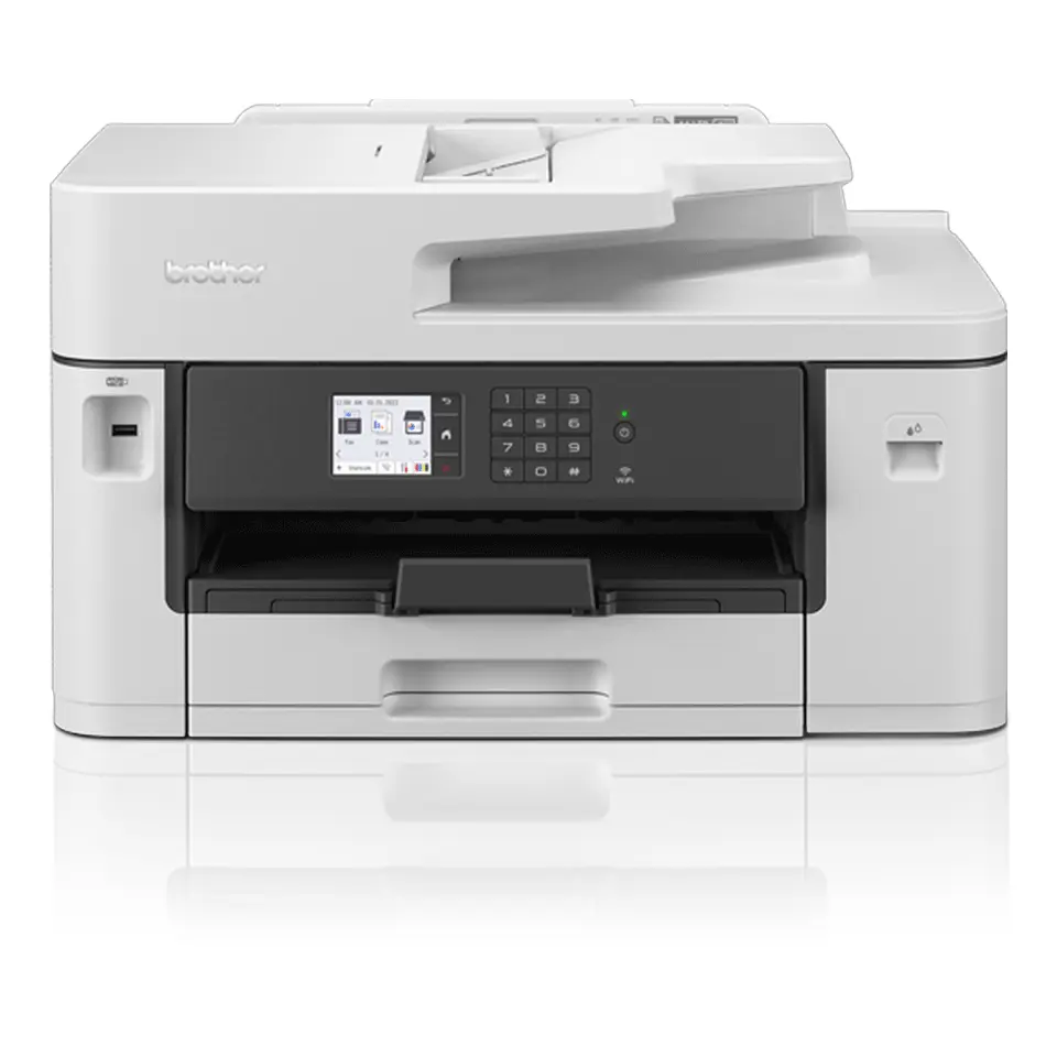 BROTHER Tintasugaras MFP NY/M/S/F MFCJ2340DW, A4/A3, 28 lap/perc, WiFi/LAN/USB, ADF, duplex, 4800x1200dpi, 256MB