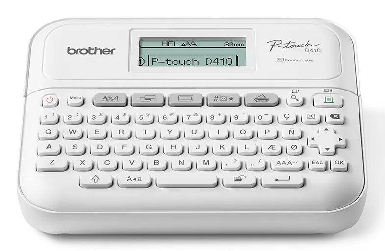 Brother PT-D410 Címkenyomtató White