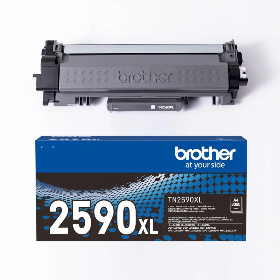 Brother TN-2590XL Black toner – 4. kép