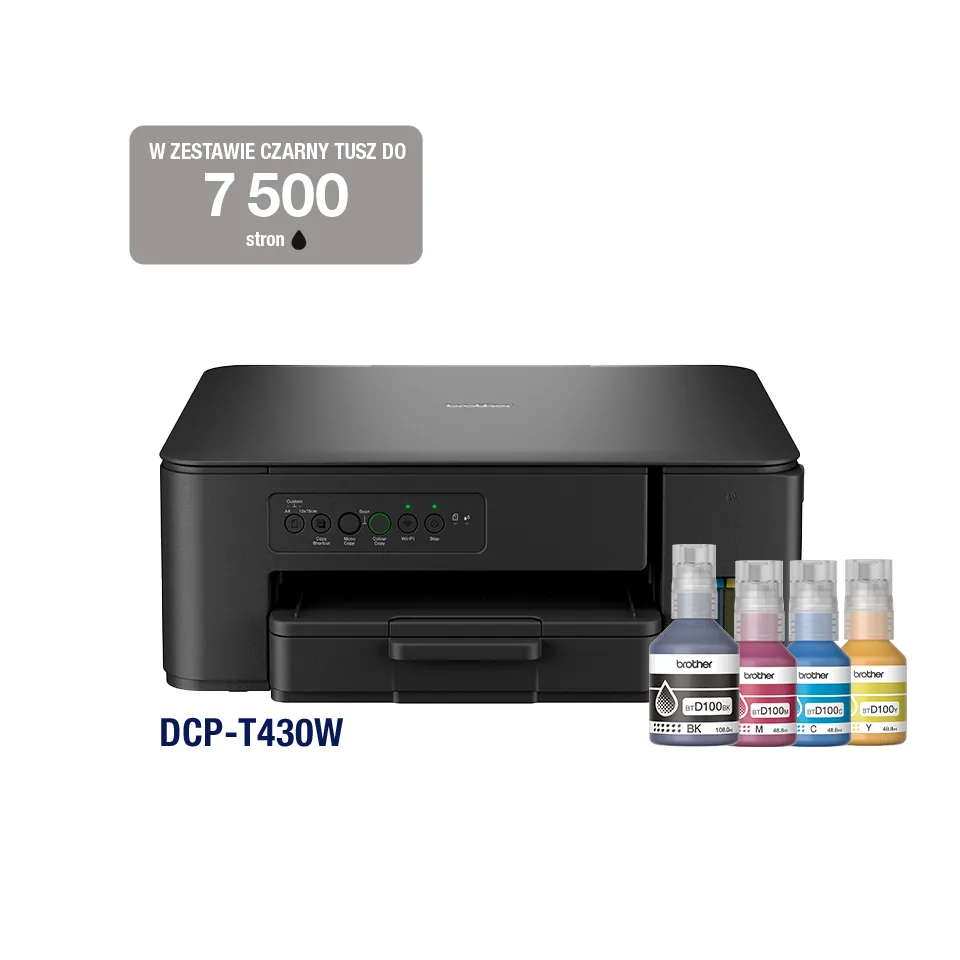 Brother DCP-T430W Wireless Tintasugaras Nyomtató/Másoló/Scanner – 7. kép