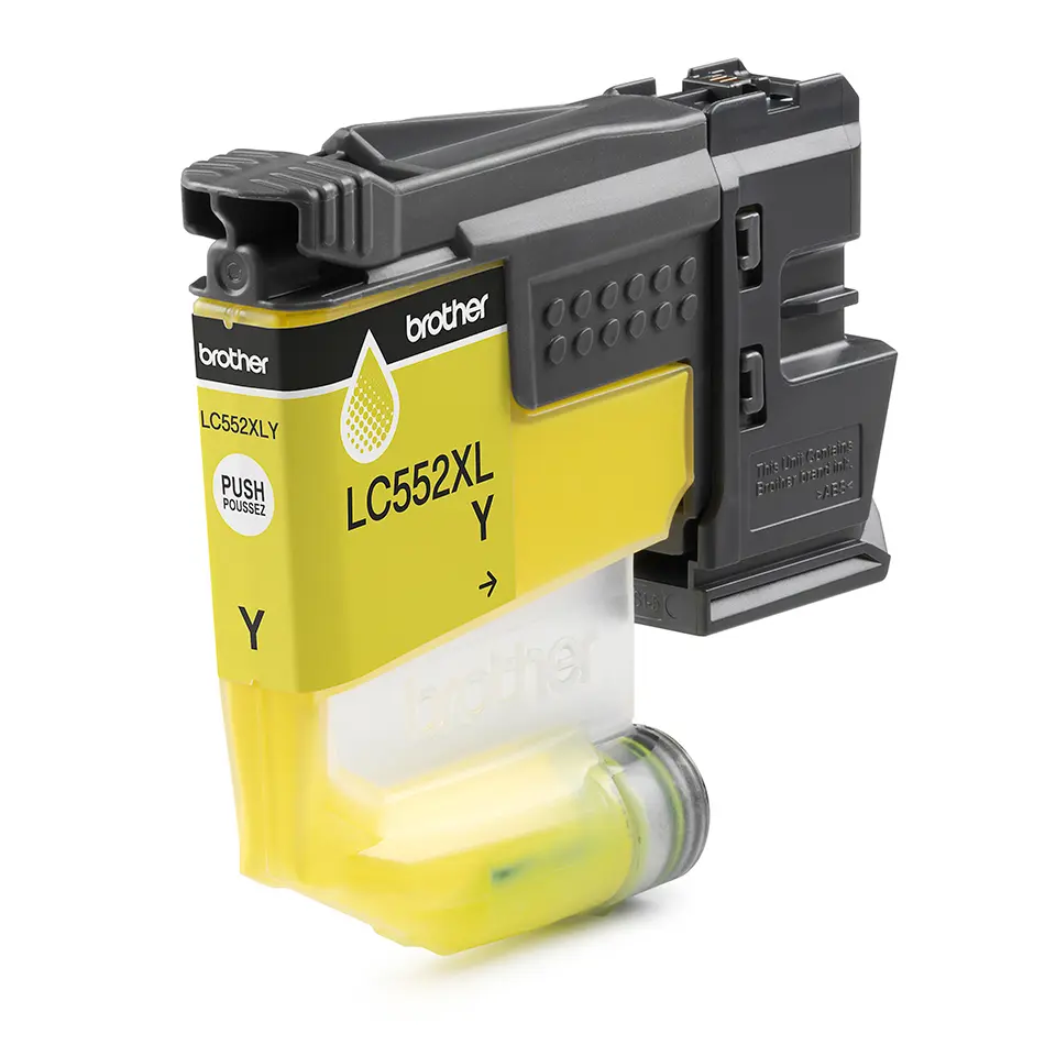 Brother LC552XLY Yellow tintapatron – 2. kép