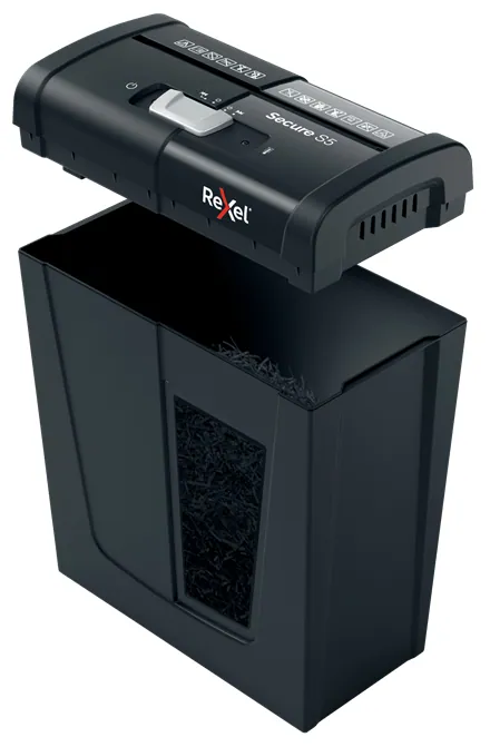 Rexel Secure S5 Iratmegsemmisítő Black – 2. kép