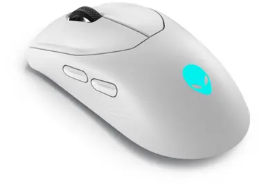 Dell AW720M Alienware Tri-Mode Wireless Gaming Mouse Lunar Light