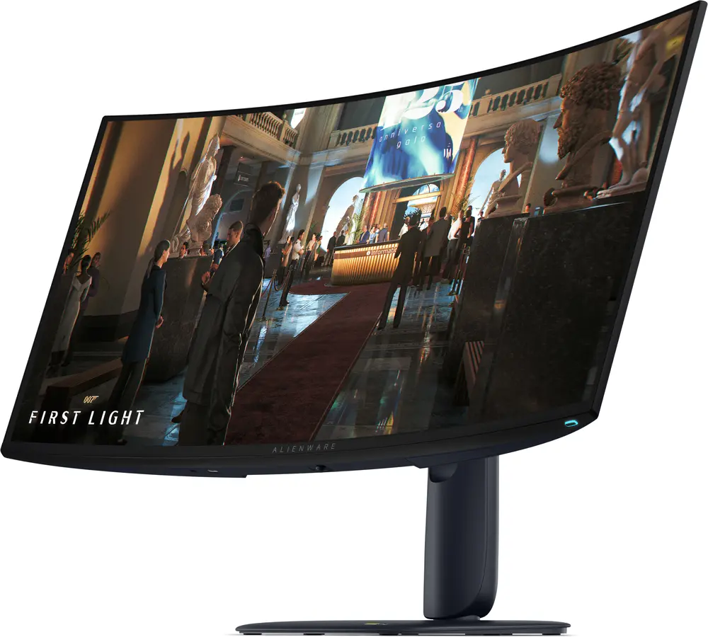 DELL Alienware Gaming Monitor 34" AW3426DW WQHD OLED 3440x1440, 280Hz, 21:9, 1,5m:1 300cd, 0,03ms, HDMI, DP, USB, fekete – 3. kép