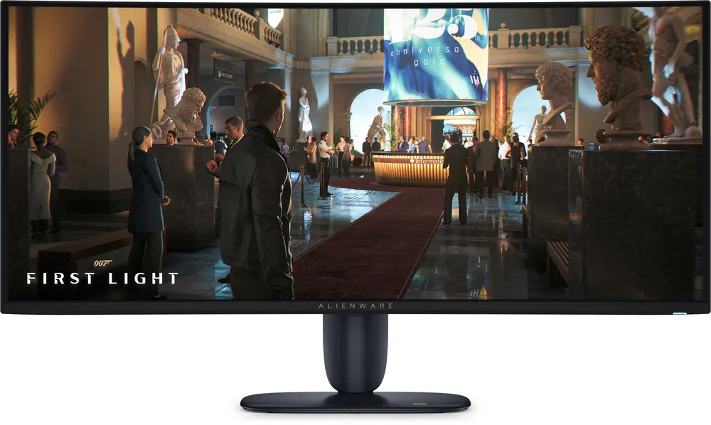 DELL Alienware Gaming Monitor 34" AW3426DW WQHD OLED 3440x1440, 280Hz, 21:9, 1,5m:1 300cd, 0,03ms, HDMI, DP, USB, fekete – 4. kép