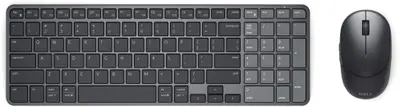 Dell KM746 Pro 7 Rechargeable Compact Wireless Bluetooth Keyboard Combo Graphite HU