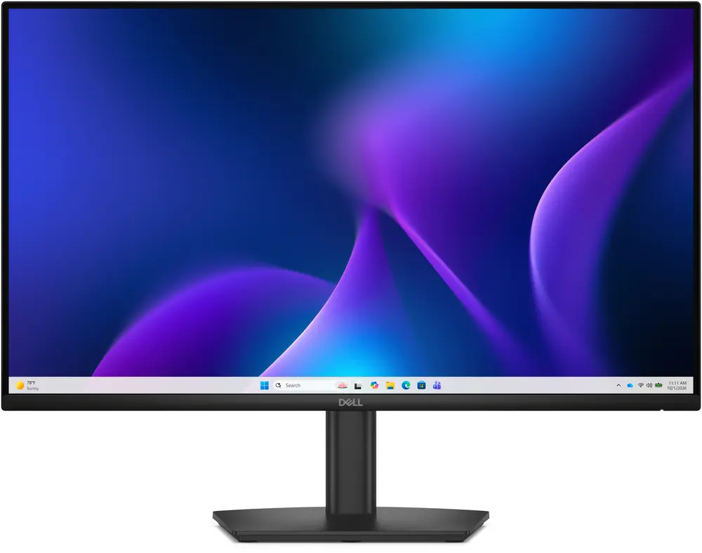 DELL Pro 24 Monitor 23,8" E2426H FHD 1920x1080, IPS, 120Hz, 16:9, 1000:1, 300cd, 5ms, HDMI, DP, VGA, fekete – 2. kép