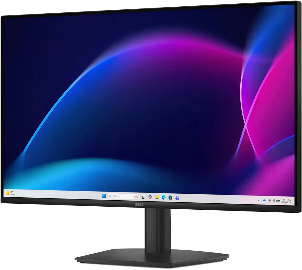 DELL Pro 27 Monitor 27" E2726H FHD 1920×1080, 100Hz, IPS 16:9, 1000:1, 300cd, 5ms, VGA, DP, HDMI, fekete – 3. kép