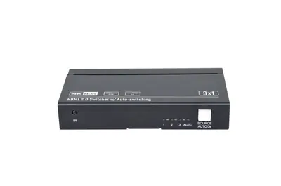 Vivolink HDMI switcher 4x1 4K@60Hz Black