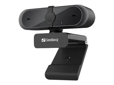 Sandberg Webkamera - USB Webcam Pro (2592x1944 képpont, 5 Megapixel, 30 FPS, USB 2.0, univerzális csipesz, mikrofon) – 2. kép