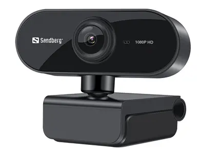 Sandberg Webkamera - USB Webcam Flex 1080P HD (1920x1080/30FPS, 2 Megapixel; USB 2.0; mikrofon)