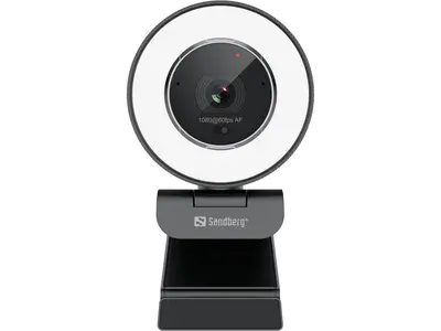Sandberg Webkamera - Streamer USB Webcam Pro Elite (2540x1440, Betekintési szög: 76°, fekete/ezüst) – 2. kép