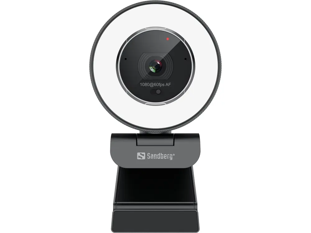 Sandberg Webkamera - Streamer USB Webcam Pro Elite (2540x1440, Betekintési szög: 76°, fekete/ezüst) – 2. kép