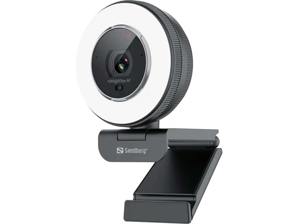 Sandberg Webkamera - Streamer USB Webcam Pro Elite (2540x1440, Betekintési szög: 76°, fekete/ezüst) – 8. kép