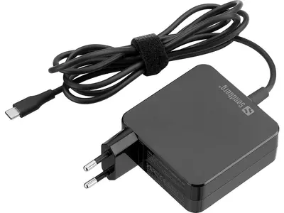 Sandberg Univerzális Töltő adapter - USB-C AC Charger PD65W EU 2M