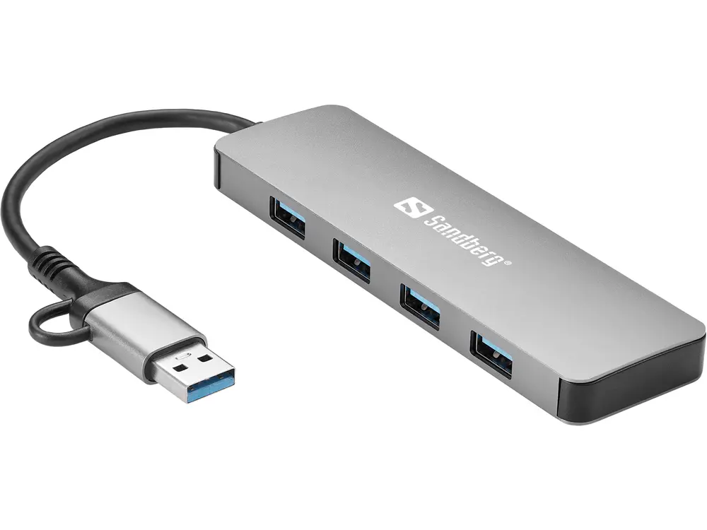 Sandberg USB Hub - USB-C/A to 4xUSB 3.0 Hub – 2. kép