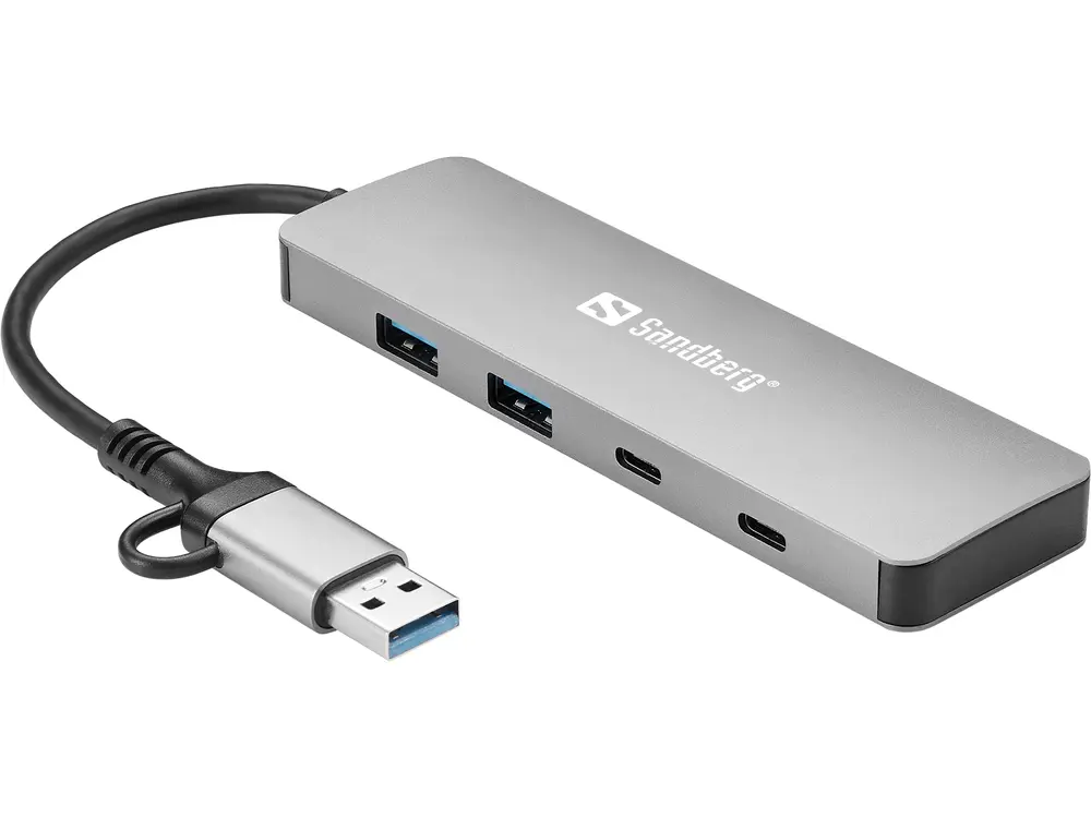 Sandberg USB Hub - USB-C/A to 2xUSB-A+2xUSB-C Hub – 2. kép