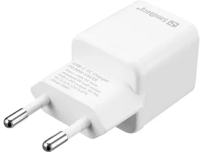 Sandberg Telefon töltő - USB-C AC Charger PD20W SAVER – 2. kép