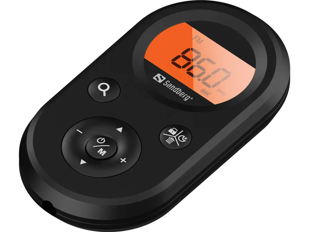 Sandberg Rádió - Pocket Radio FM+AM Recharge