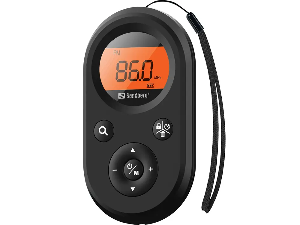 Sandberg Rádió - Pocket Radio FM+AM Recharge – 4. kép