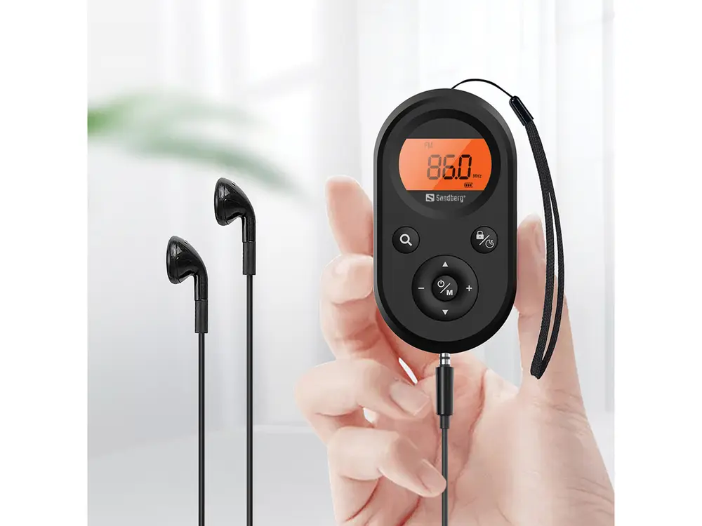 Sandberg Rádió - Pocket Radio FM+AM Recharge – 5. kép