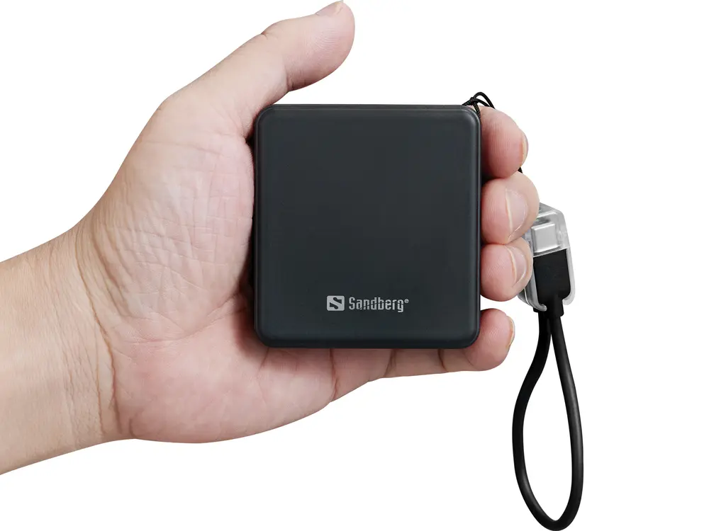 Sandberg Akkubank - Nano Powerbank 10000 PD20W – 4. kép