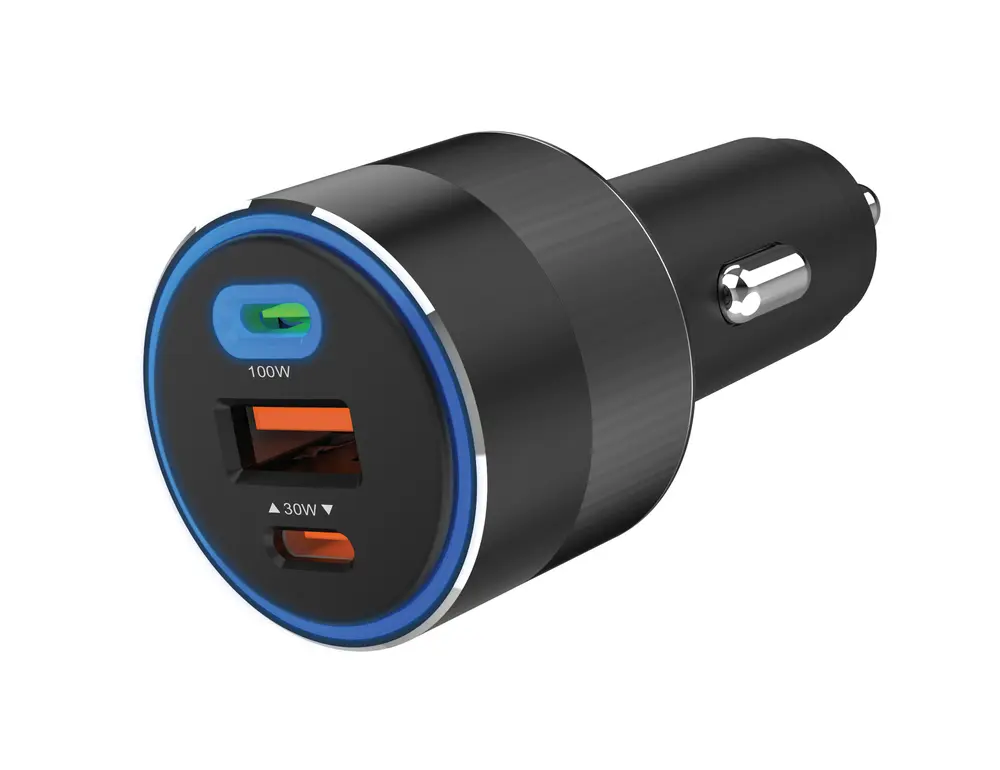 Sandberg szivargyújtós töltő - Car Charger 3in1 130W USB-C PD – 3. kép