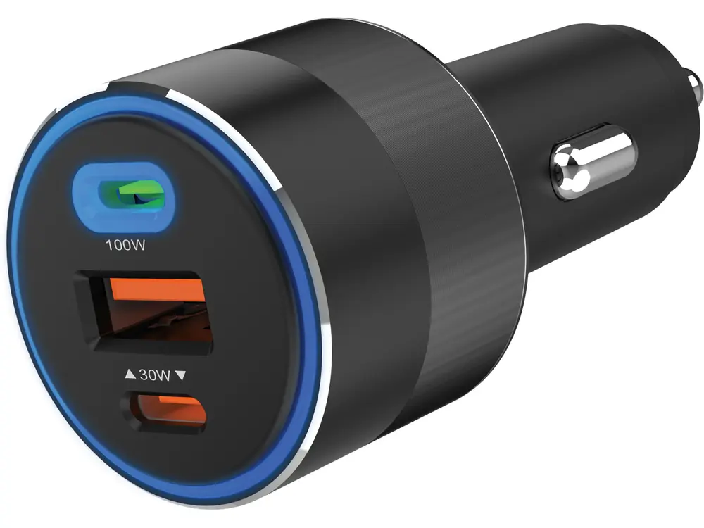 Sandberg szivargyújtós töltő - Car Charger 3in1 130W USB-C PD – 4. kép