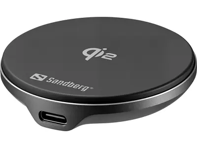 Sandberg Telefon töltő - Wireless Charger Magnet Qi2 15W