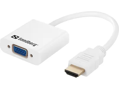 Sandberg Kábel Átalakító - HDMI to VGA+Audio Converter