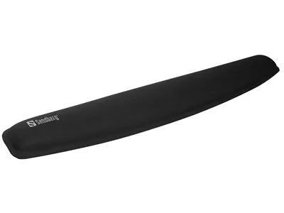Sandberg Billentyűzet Csuklótámasz - Gel wrist rest for keyboard (zselés csuklótámasz; fekete) – 2. kép