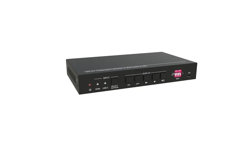 Vivolink 4K 2x1 Meeting Room HUB + Switcher w/soft Codec & CEC – 4. kép