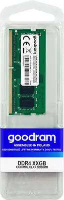 GOODRAM NB Memória DDR4 8GB 2666MHz CL19 SR SODIMM