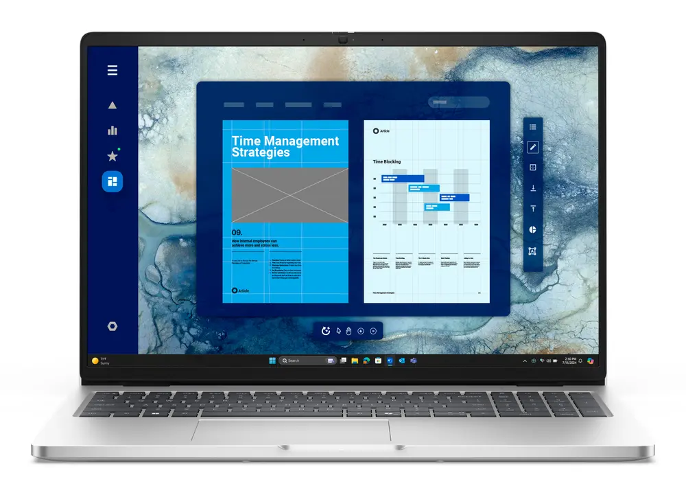 DELL Pro 16 (PC16250) 16.0" FHD+, Intel Core Ultra 7 255U (5.2GHz), 32GB, 1TB SSD, Win11 Pro