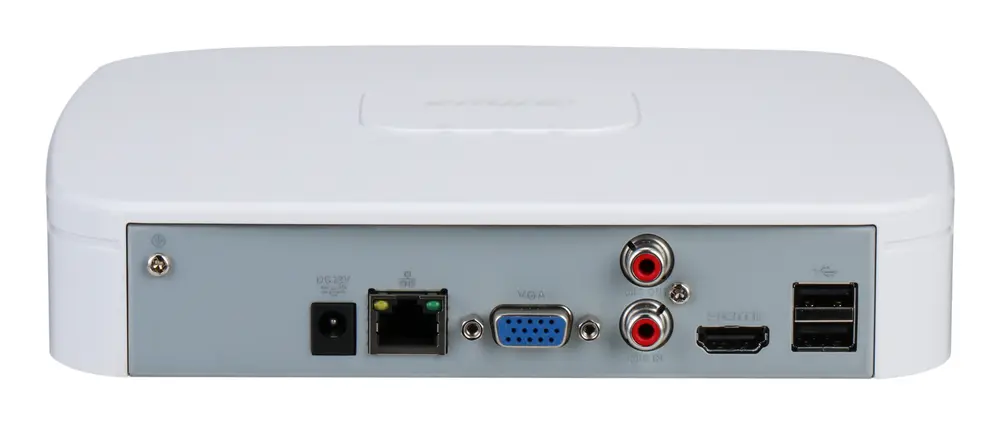 Dahua NVR Rögzítő - NVR4104-4KS3 (4 csatorna, H265, 80Mbps rögzítési sávszélesség, HDMI+VGA, 2xUSB, 1x Sata) – 3. kép