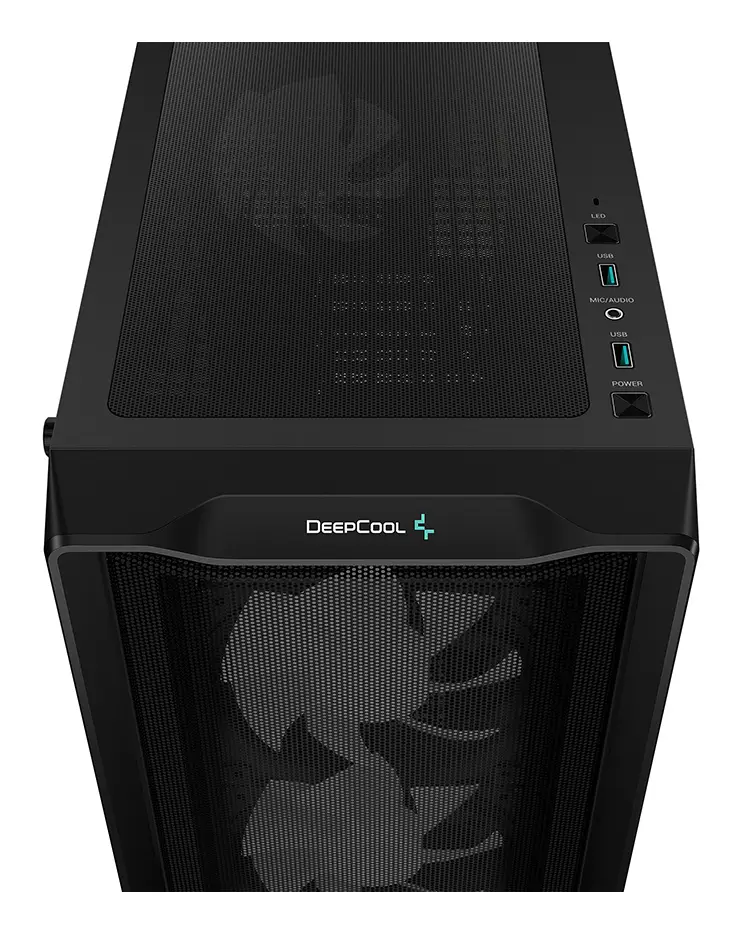 DeepCool CC560 Mesh V2 ház fekete – 7. kép