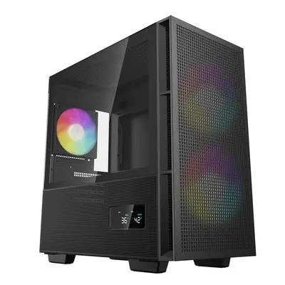 DeepCool CH360 Digital M-ATX ház fekete