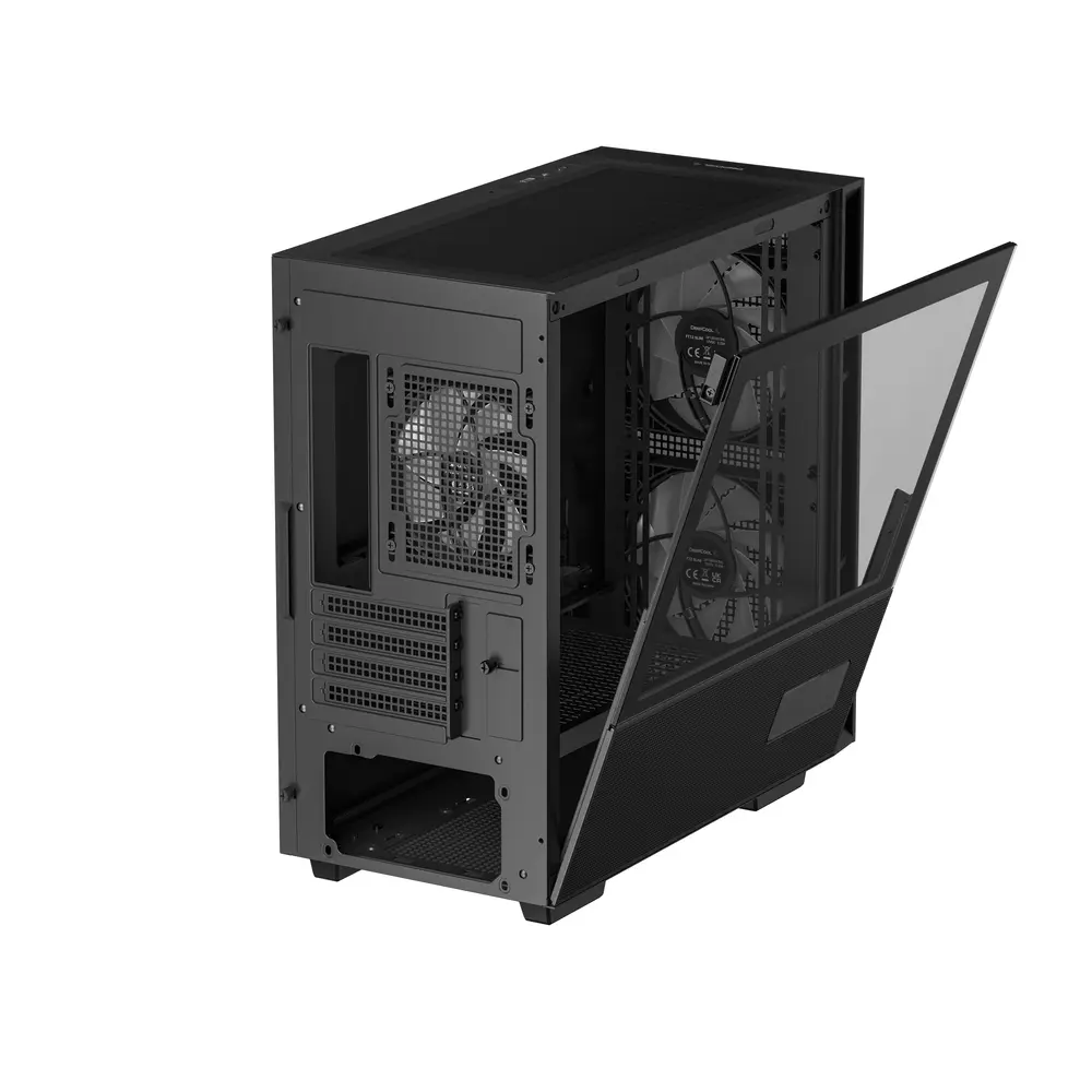 DeepCool CH360 Digital M-ATX ház fekete – 7. kép