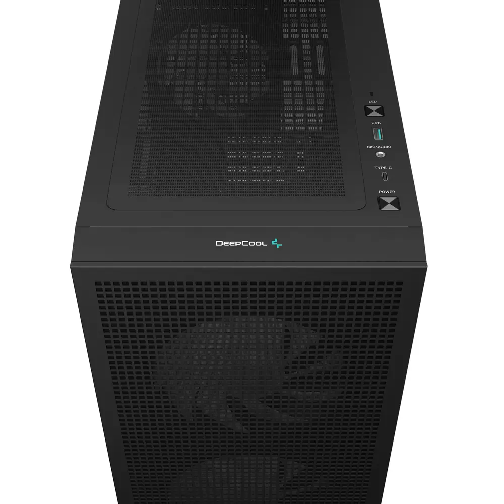 DeepCool CH360 Digital M-ATX ház fekete – 8. kép