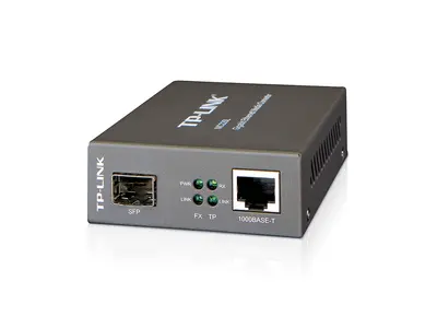TP-LINK Optikai Media Konverter 1000(réz)-1000FX(LC) Single/Multi mód, MC220L