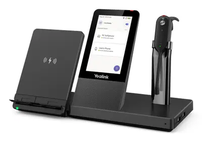 Yealink WH67 X UC Workstation Microsoft Teams Headset Black